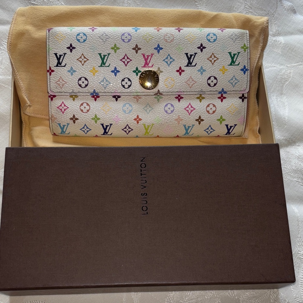 Louis Vuitton Colorful Monogram Wallet